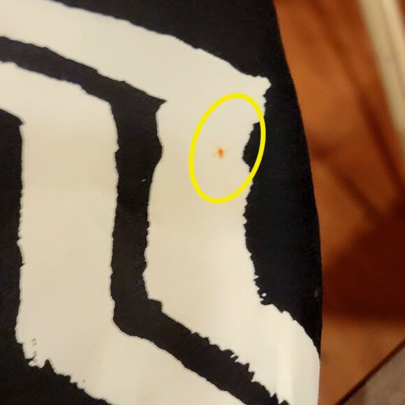 Vintage 80s Button Blouse Women Plus 22W Black White Shirt Top Formal Work Fall - Picture 4 of 16